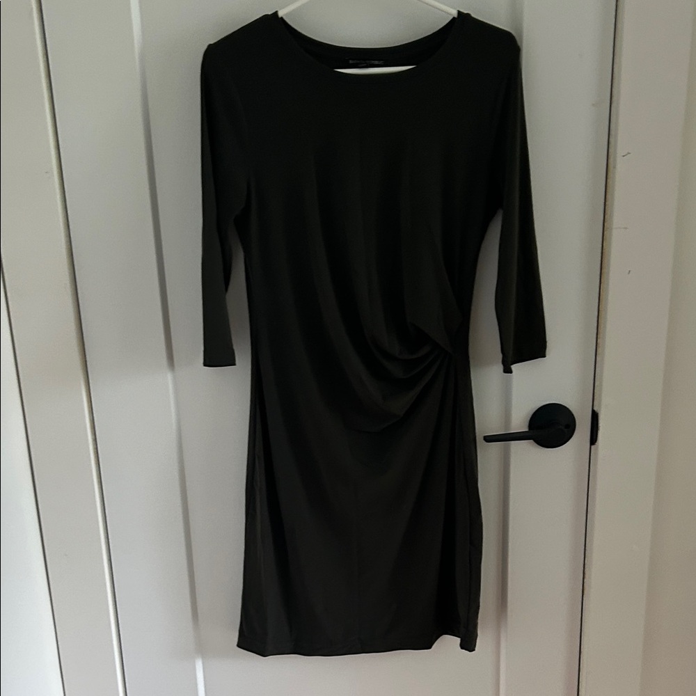 Banana Republic Black Midi Dress